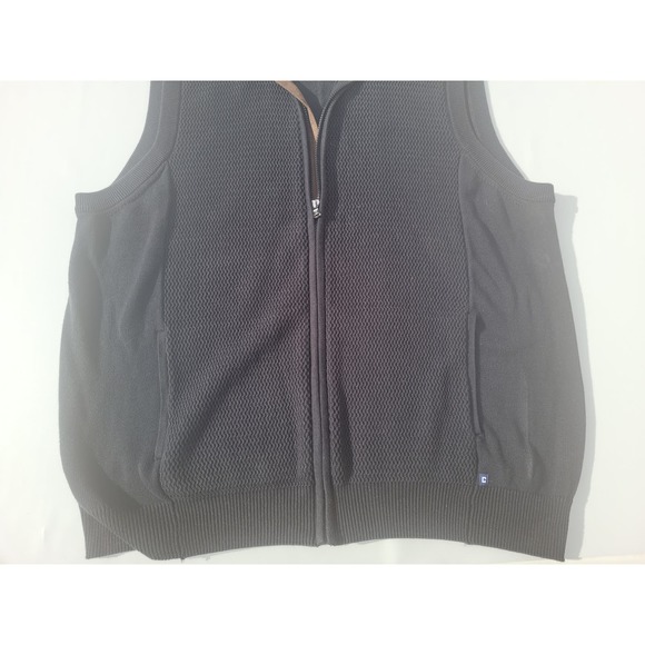 Vintage Ralph Lauren Chaps Sweater Vest Black - Picture 7 of 7